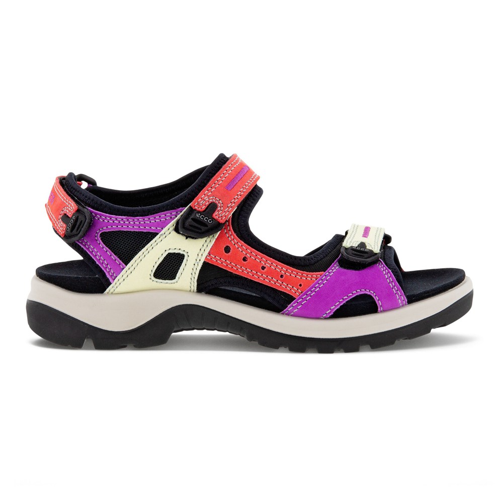 ECCO Womens Sandals Multicolor - Offroad Flat - XUI-652187